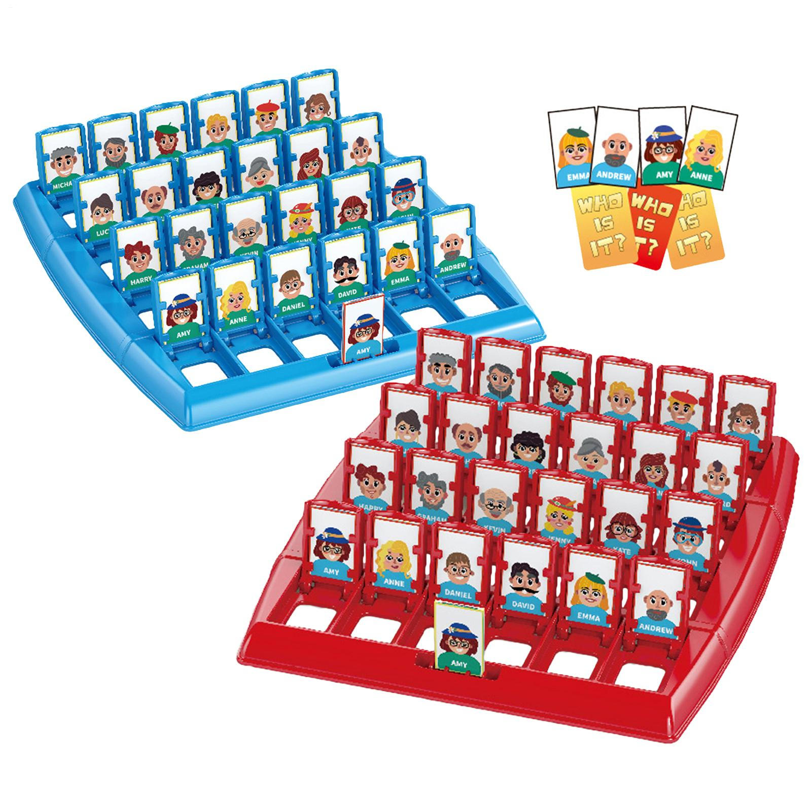 Board Game Guess Who - Развивающая игрушка для двух игроков, интерактивная