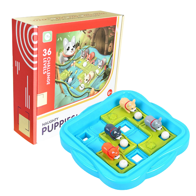 Board Game Education - Настольная игра озорные щенки Детские обучающие
