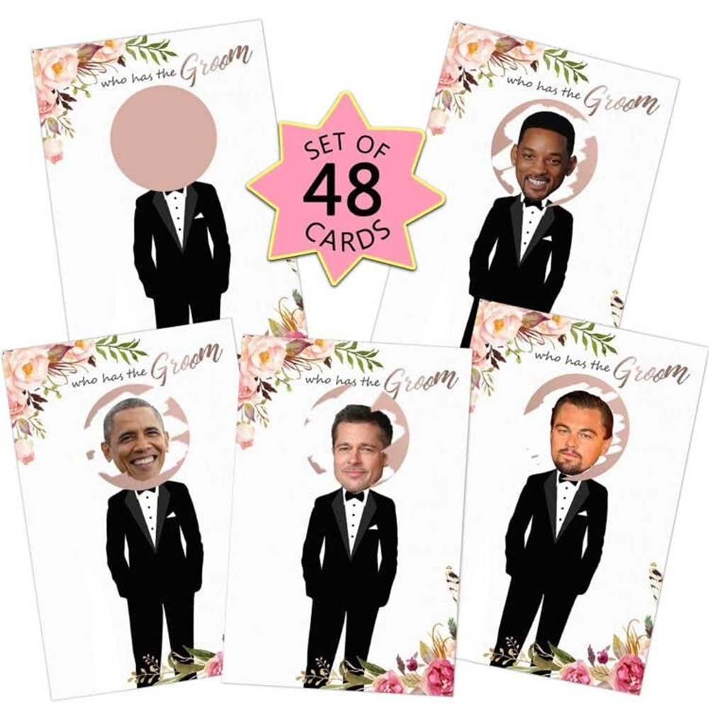 Board Game Guess Who - Игры на девичнике - Карточки с