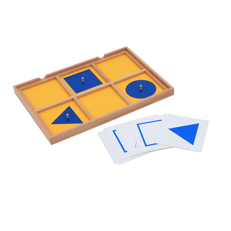 Board Game Education - Сенсорные игрушки Монтессори, геометрический демонстрационный лоток