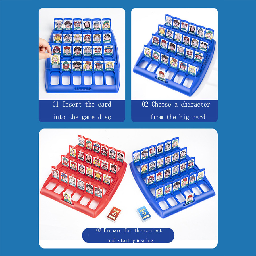 Настольная игра «Угадай, кто я – обзор и цена Board Game Guess Who