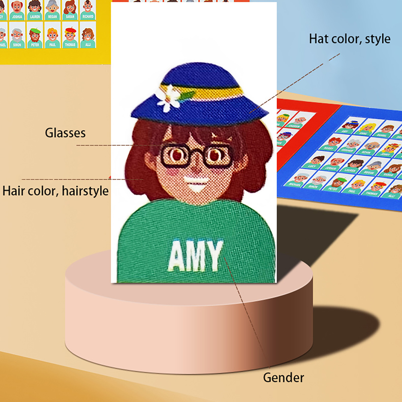 Семейная настольная игра «Угад – обзор и цена Board Game Guess Who
