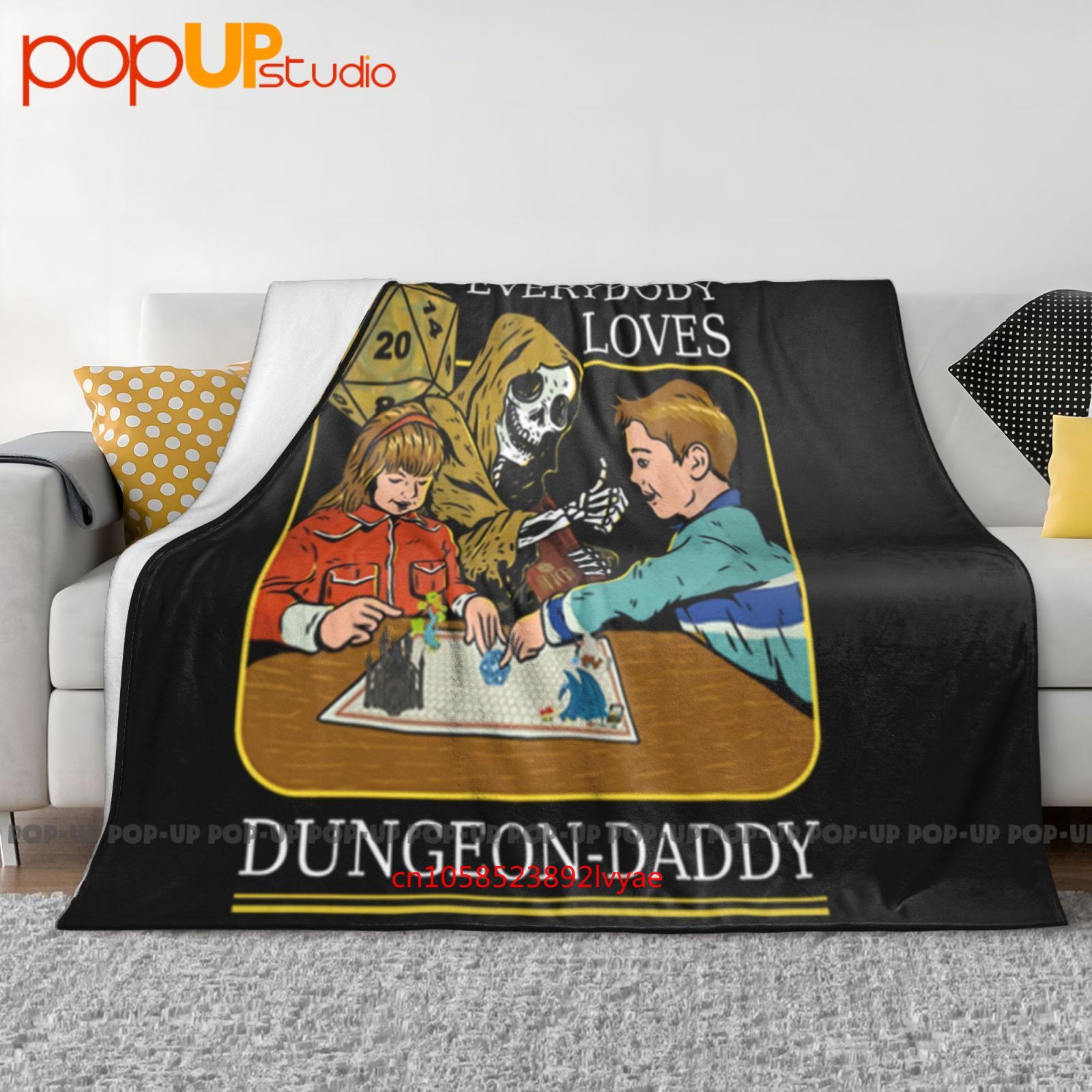 Rpg D20 Dice Dungeon Daddy Fan – обзор и цена Board Game Quilt