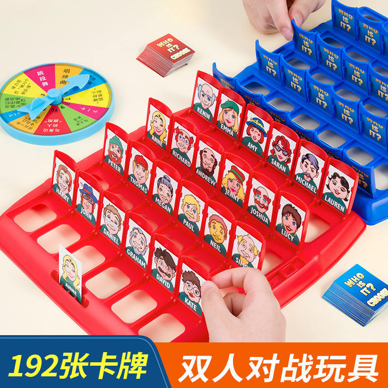 Настольные игры «Угадай, кто я – обзор и цена Board Game Guess Who