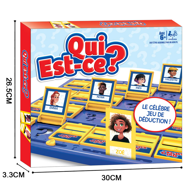 Французская настольная игра «У – обзор и цена Board Game Guess Who
