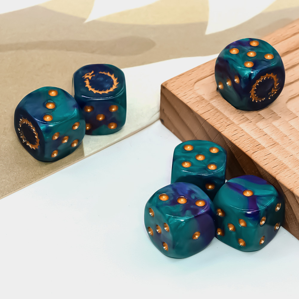 Набор из 6 многогранных играль – обзор и цена Board Game Rpg