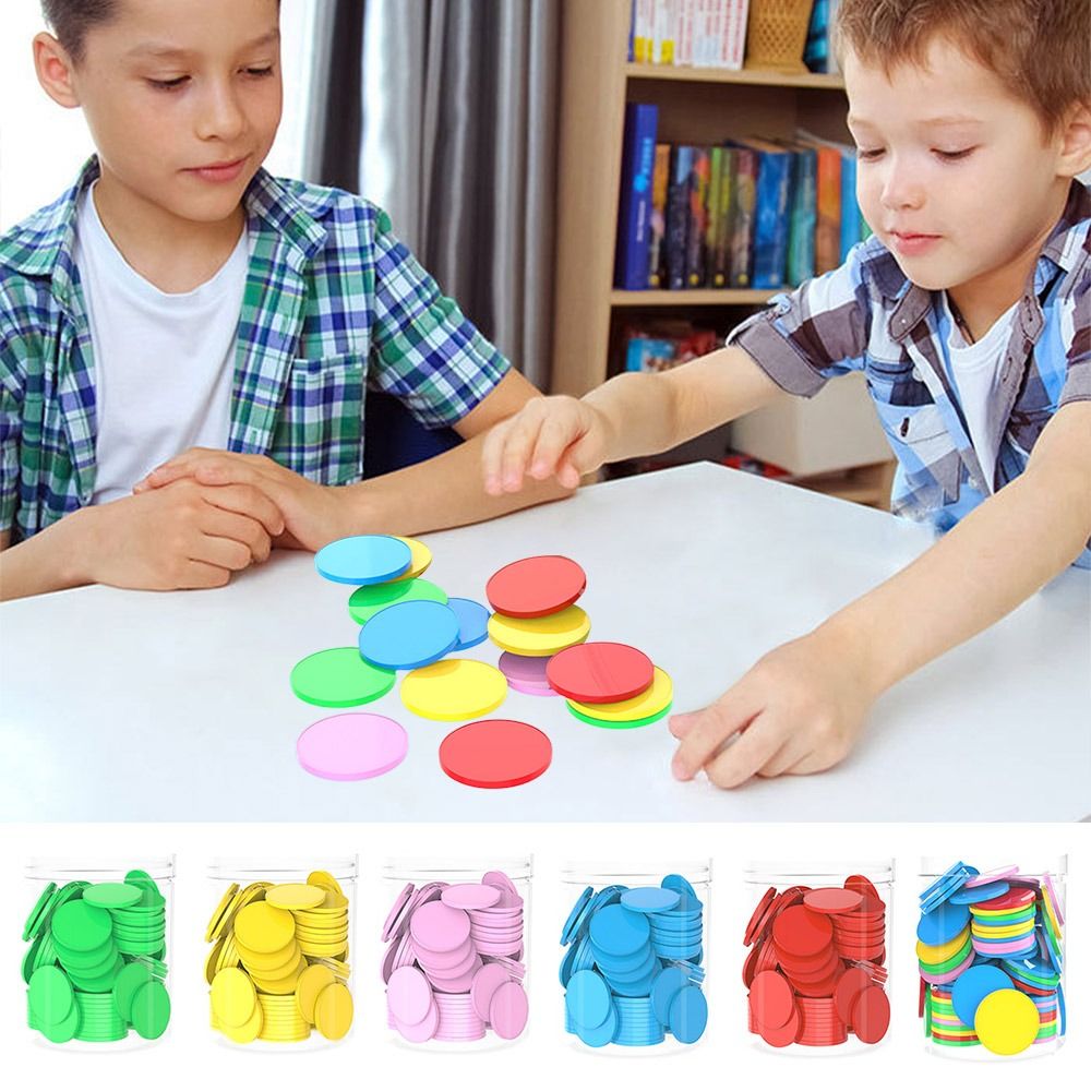 100 шт. пластиковых счетных фи – обзор и цена Board Game Economy