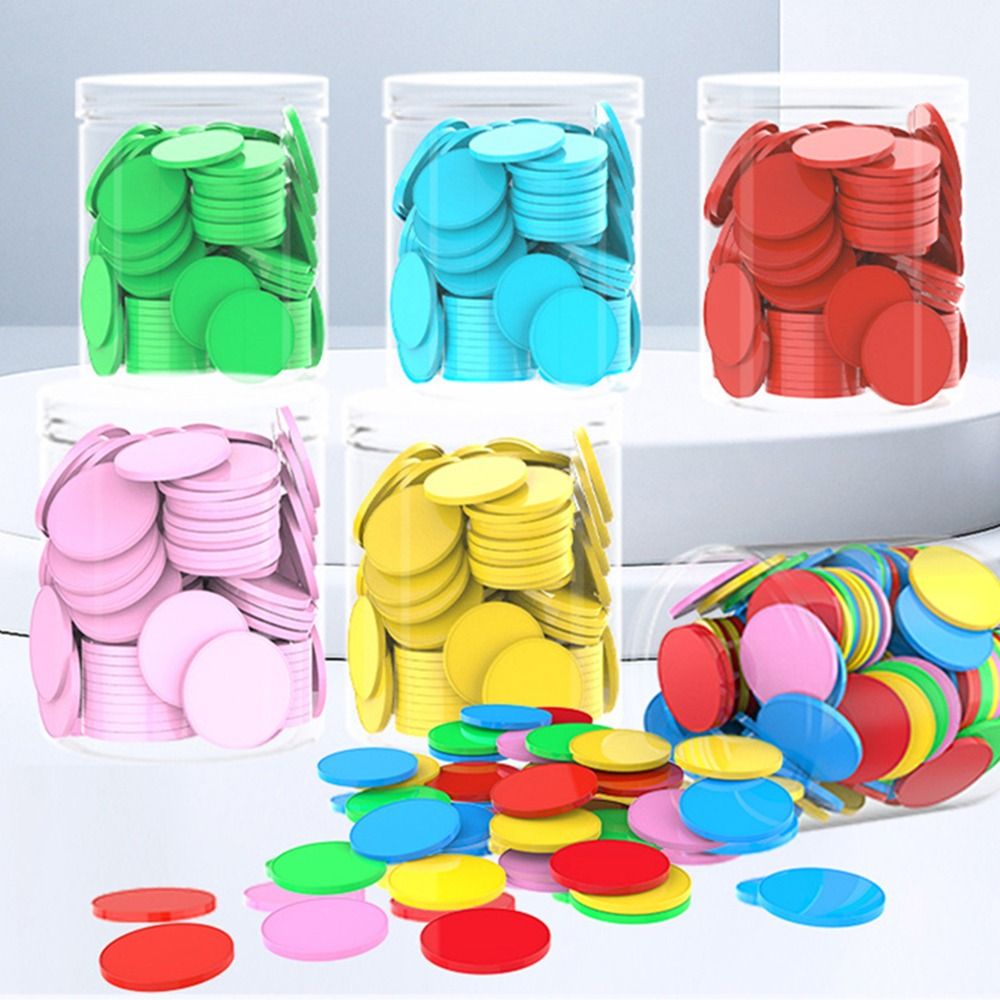 100 шт. пластиковых счетных фи – обзор и цена Board Game Economy
